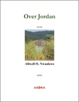 Over Jordan SATB choral sheet music cover